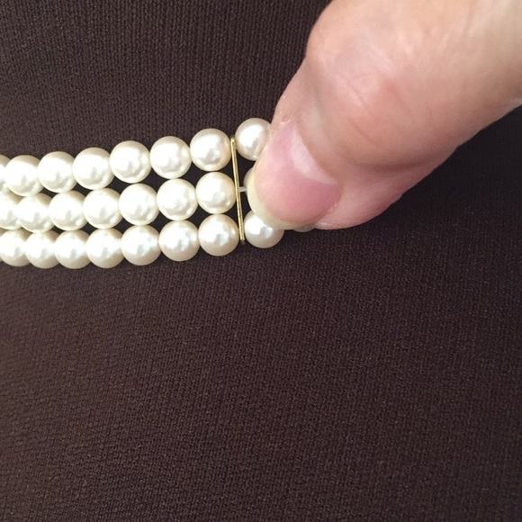 Pearl chocker and free bracelet - Picture 2 of 5